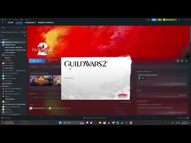 Video thumbnail for How To Launch Guild Wars 2 With Login Options On Steam