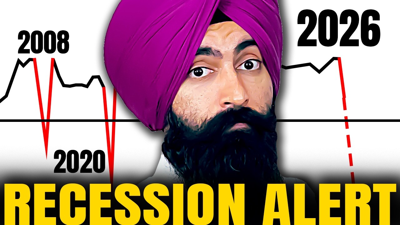 Video thumbnail for 2026 Recession Alert: War, AI Disruption, and Wall Street Stress Are Raising Economic Risks