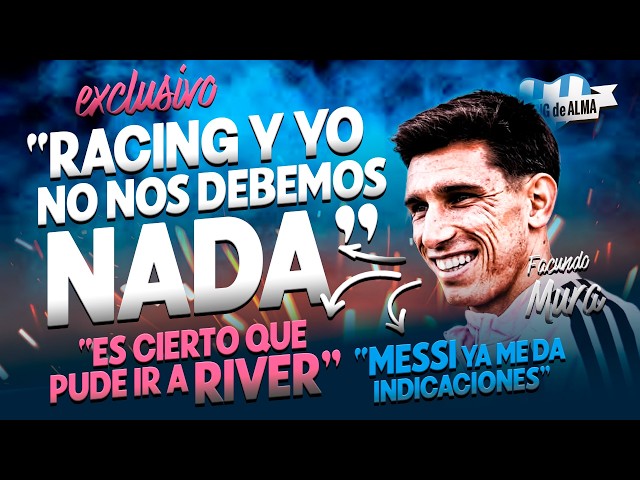 Video thumbnail for Exclusivo de RDA: FACUNDO MURA, ex RACING, mano a mano a fondo desde INTER MIAMI