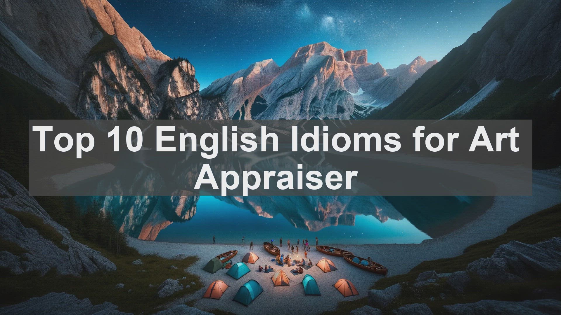 'Video thumbnail for Top 10 English Idioms for Art Appraiser'