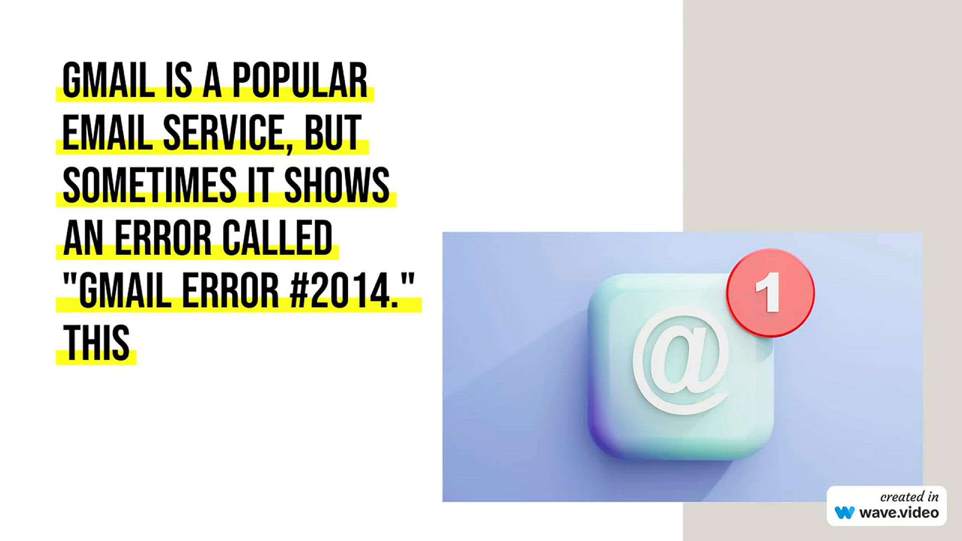 'Video thumbnail for How to Fix Gmail Error #2014 : Simple Solutions'
