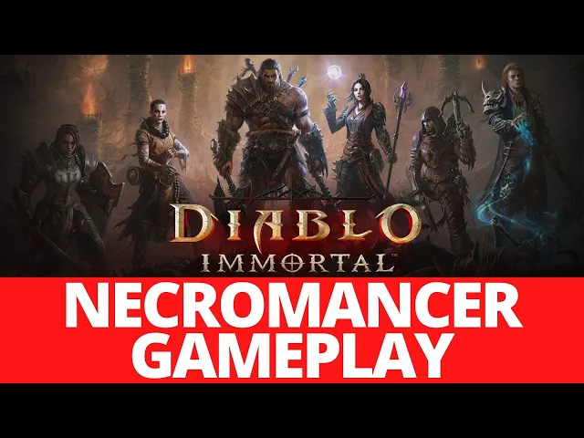 Video thumbnail for Diablo Immortal - Necromancer Gameplay