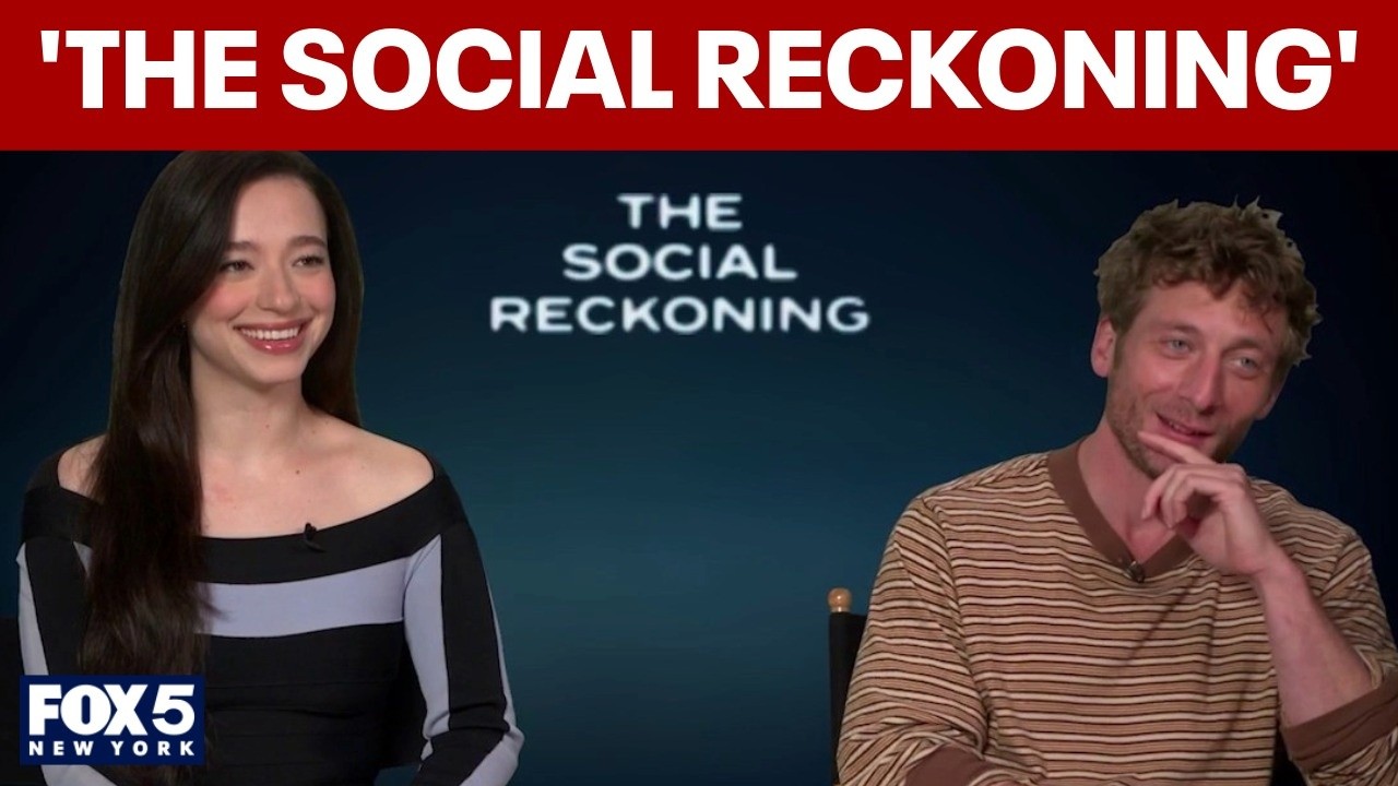 Video thumbnail for Mikey Madison, Jeremy Allen White talk 'The Social Reckoning'