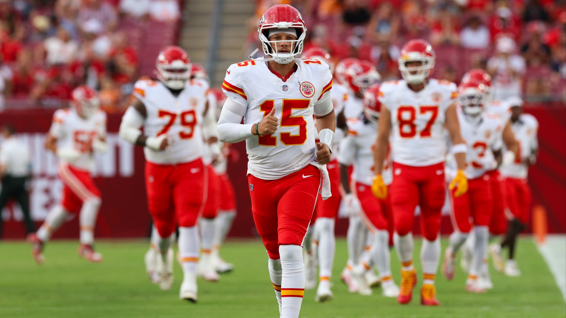Video thumbnail for Patrick Mahomes Positive Injury Update: Week One Outlook