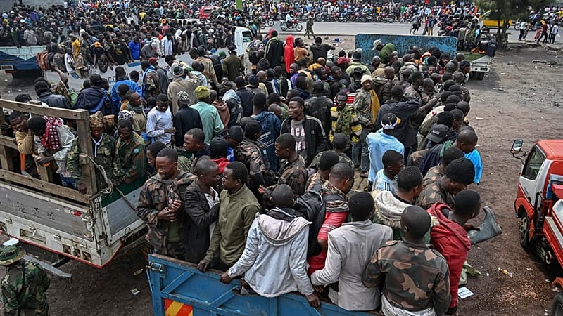 Video thumbnail for DR Congo city residents forced to adapt during year of M23 rule