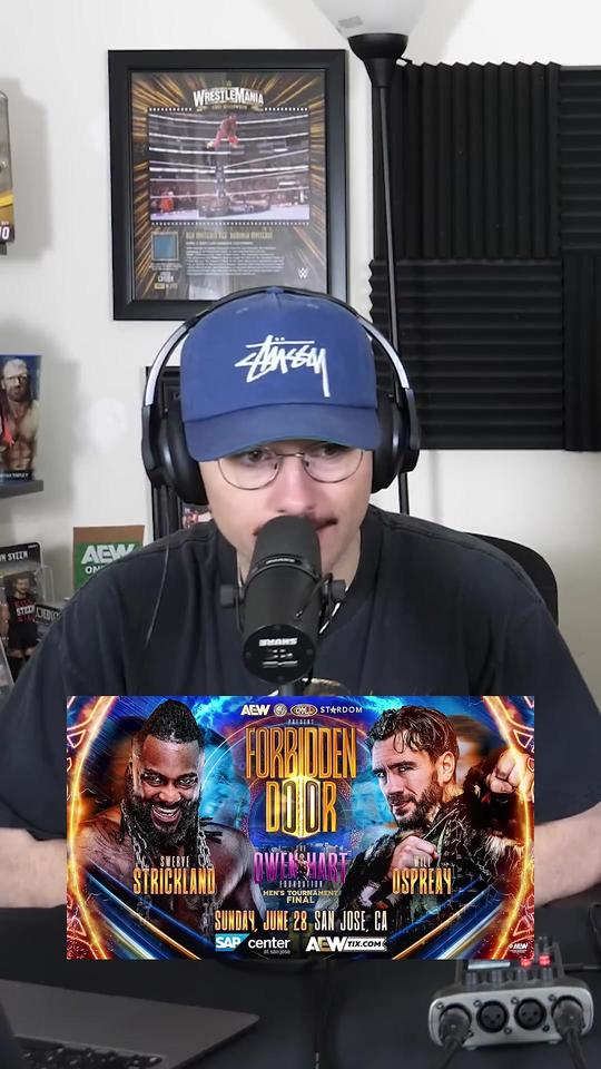 Video thumbnail for WILL OSPREAY OR SWERVE STRICKLAND AT AEW FORBIDDEN DOOR?