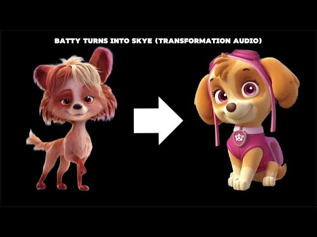 Video thumbnail for Batty Turns Into Skye (Transformation Audio)