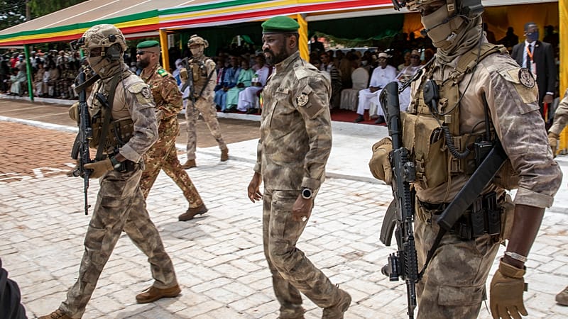 Video thumbnail for Malian diaspora gathers in Paris in show of support their country's junta