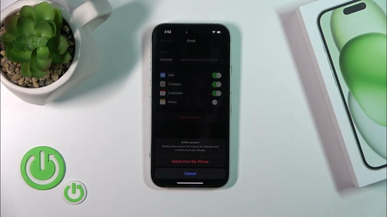 Video thumbnail for How to Sign Out from Mail Account on iPhone 15 - Logout Gmail Account