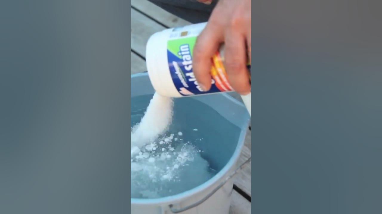 Video thumbnail for Brighten a Deck Without Bleach #shorts