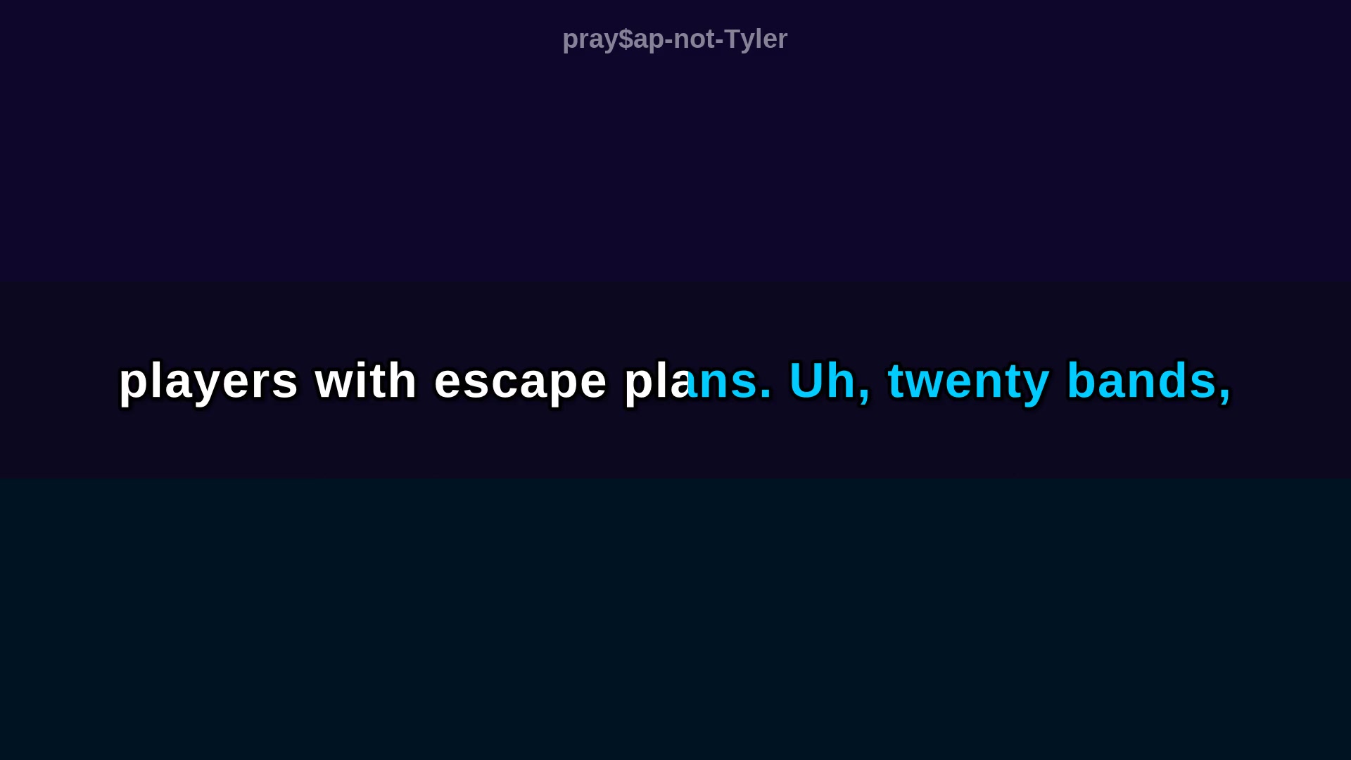 Video thumbnail for (Karaoke w/ Lyrics) pra$ap