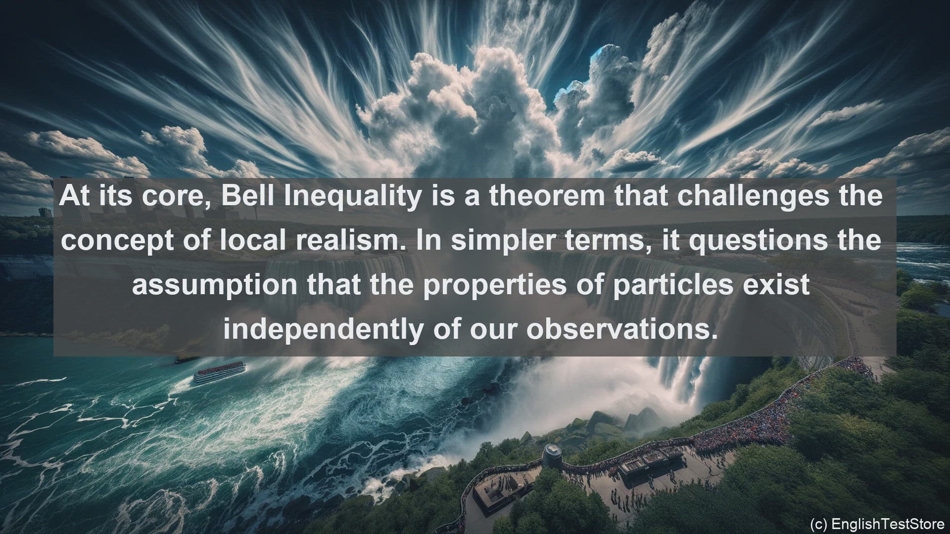 'Video thumbnail for Bell inequality in science  definition and examples'