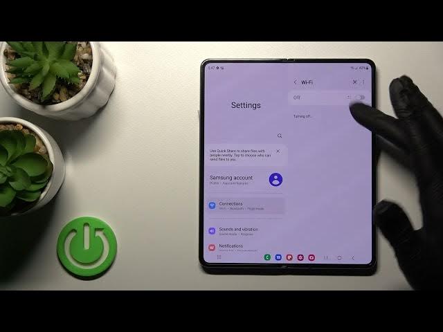 Video thumbnail for How to Connect SAMSUNG Galaxy Z Fold 4 with Wi-Fi – Wi-Fi Connection