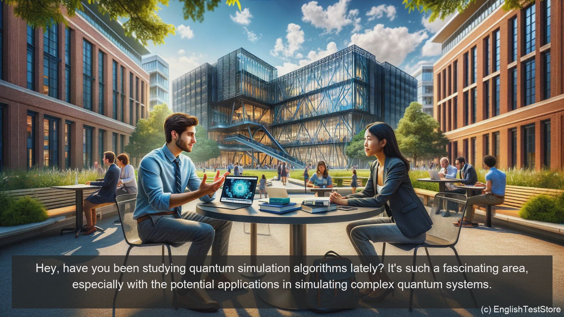 'Video thumbnail for English Conversation for Informatics Engineering: Quantum Simulation Algorithms'
