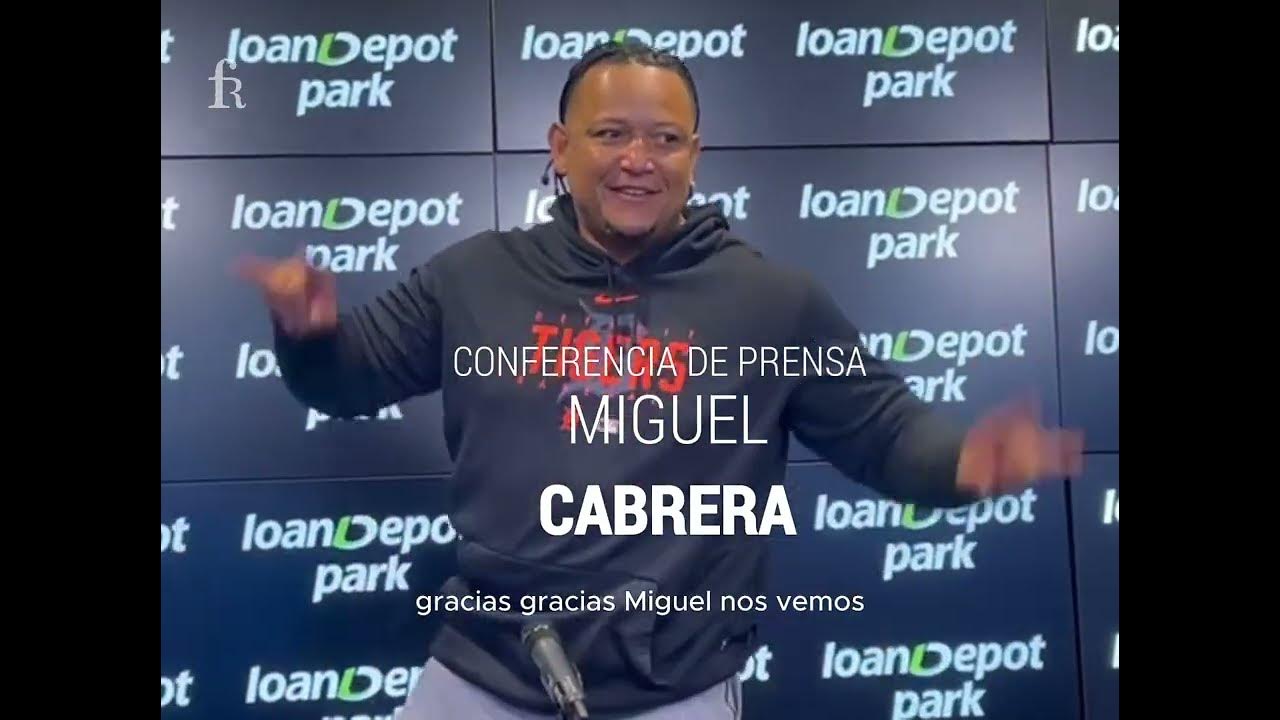 Video thumbnail for Conferencia de prensa de Miguel Cabrera