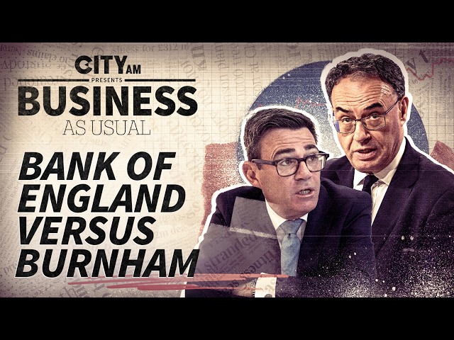 Video thumbnail for Bank of England hampers Burnham’s jobs drive