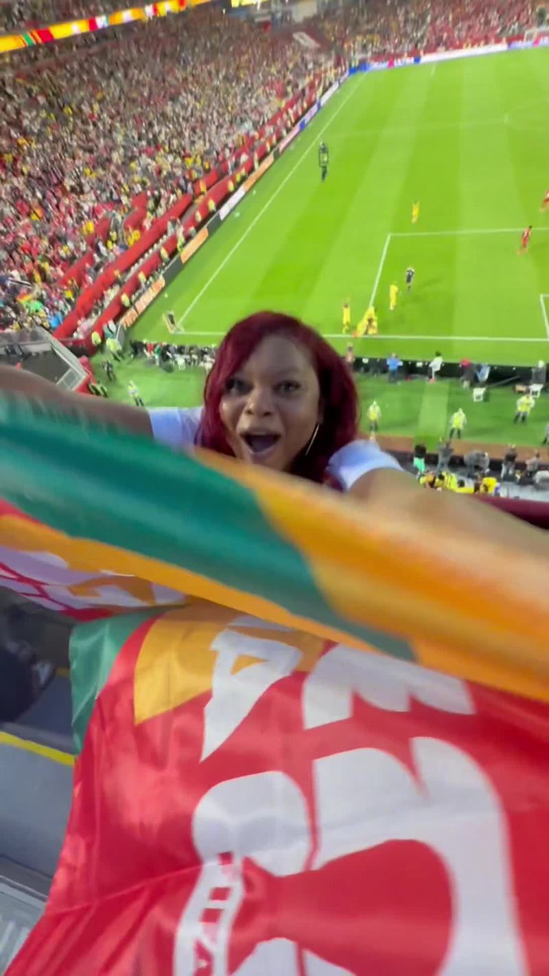 Video thumbnail for Ghana Fans Explode after Historic FIFA 2026 Goal