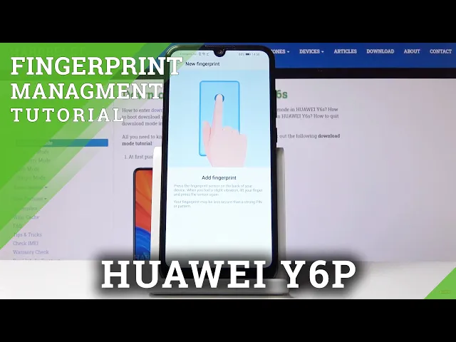 Video thumbnail for How to Add Fingerprint in HUAWEI Y6s – Fingerprint Lock Screen
