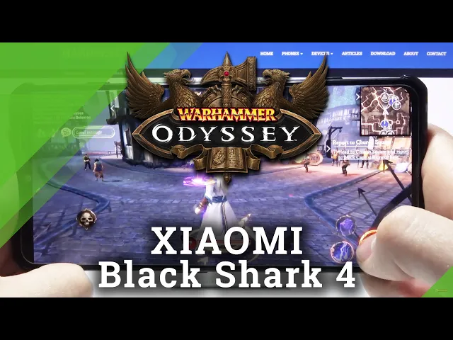 Video thumbnail for Warhammer Odyssey  Gameplay on XIAOMI Black Shark 4 – Review of Performance