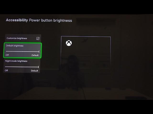 Video thumbnail for How to Change Power Button Brightness in XBOX Series S?
