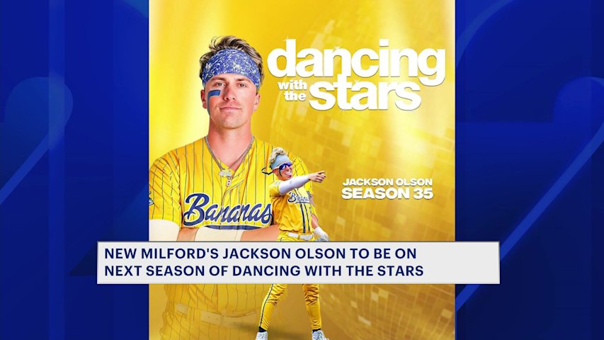 Video thumbnail for New Milford native and Savannah Bananas star Jackson Olson to be on Dancing with the Stars