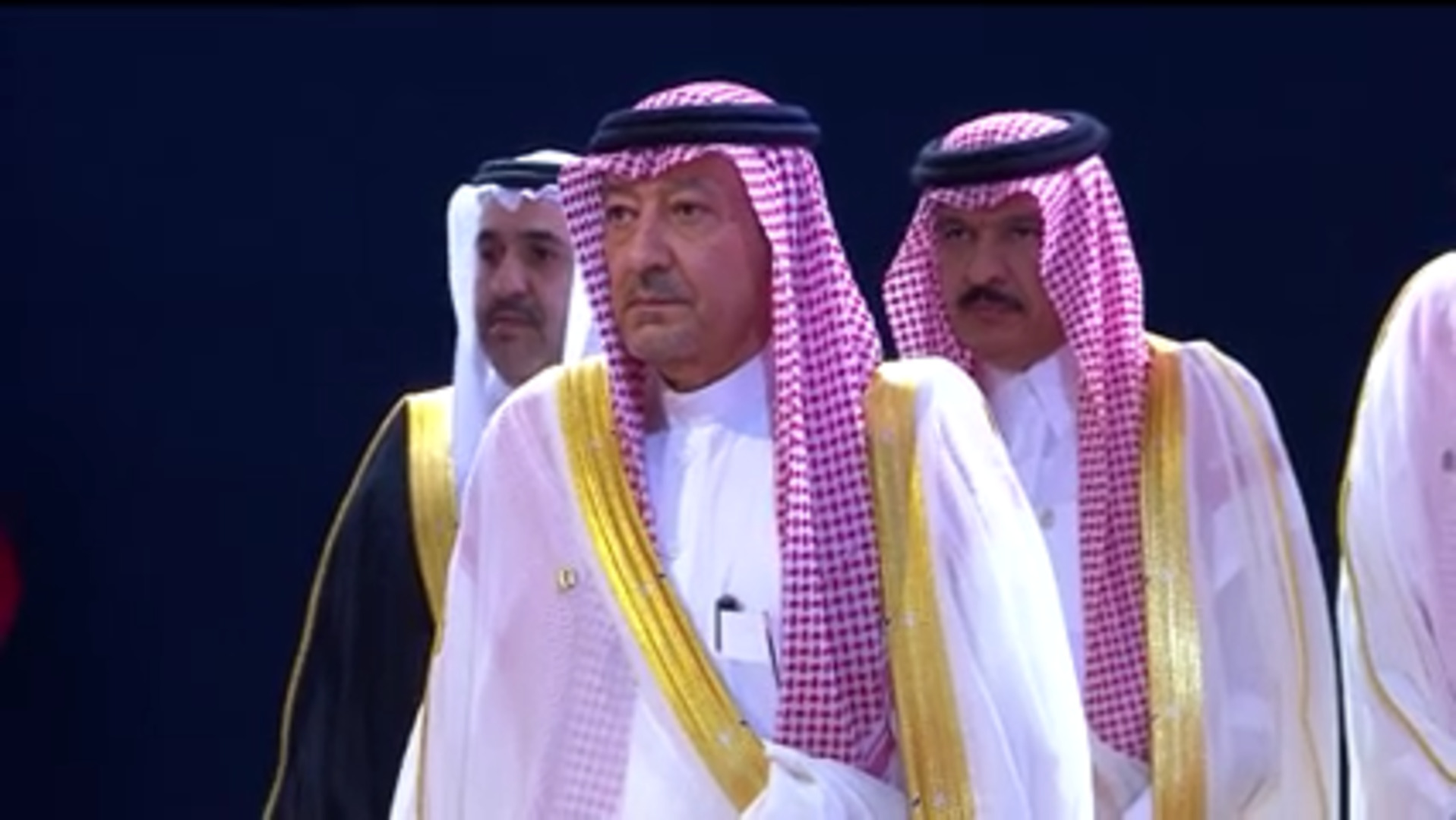 Video thumbnail for Saudi deputy foreign minister pays respects at Khamenei funeral