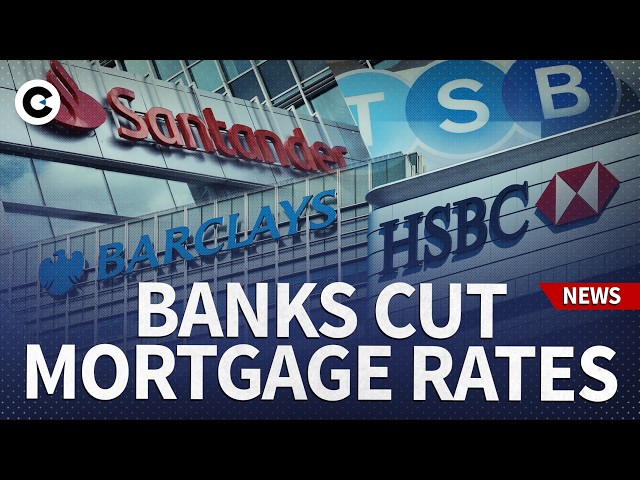 Video thumbnail for Banks "aggressively" cut mortgage rates