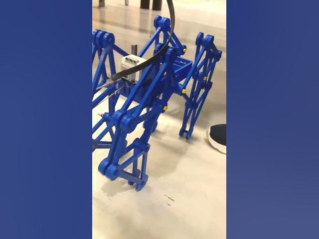 Video thumbnail for Robot walking video  #mechanical #starwars #automobile #manufacturing #engineering