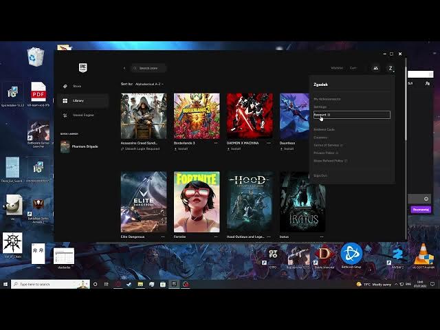 Video thumbnail for Epic Games Store 2022 - How To Find Purchase History