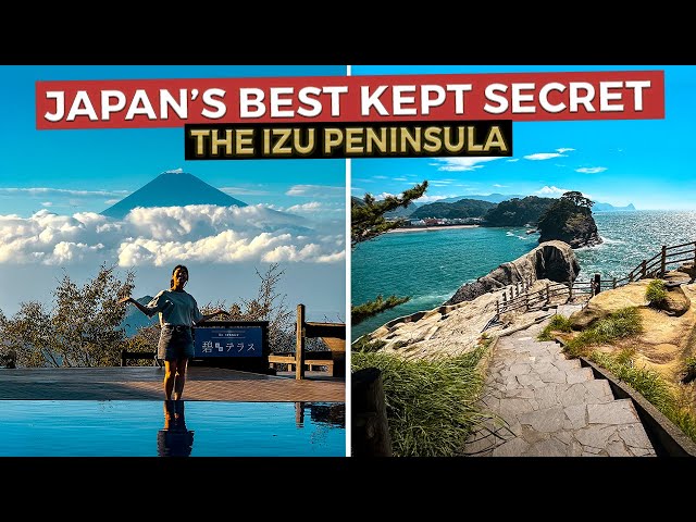 Video thumbnail for Japan's BEST Kept Secret: Izu Peninsula, Shizuoka 🇯🇵 TOP 15 Must-Visit Places