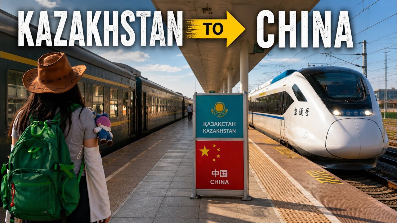 Video thumbnail for Kazakhstan to China Without Flying | Almaty to Xinjiang Border Crossing 2026