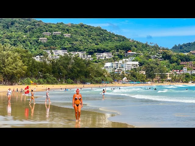 Video thumbnail for Kata Beach Phuket Thailand Tour 2024 4K