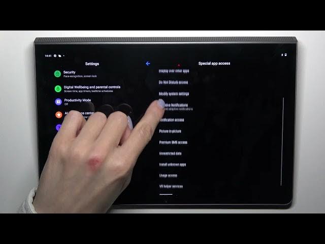 Video thumbnail for How to Allow Installation of Apps from Unknown Sources on a LENOVO Yoga Tab 11