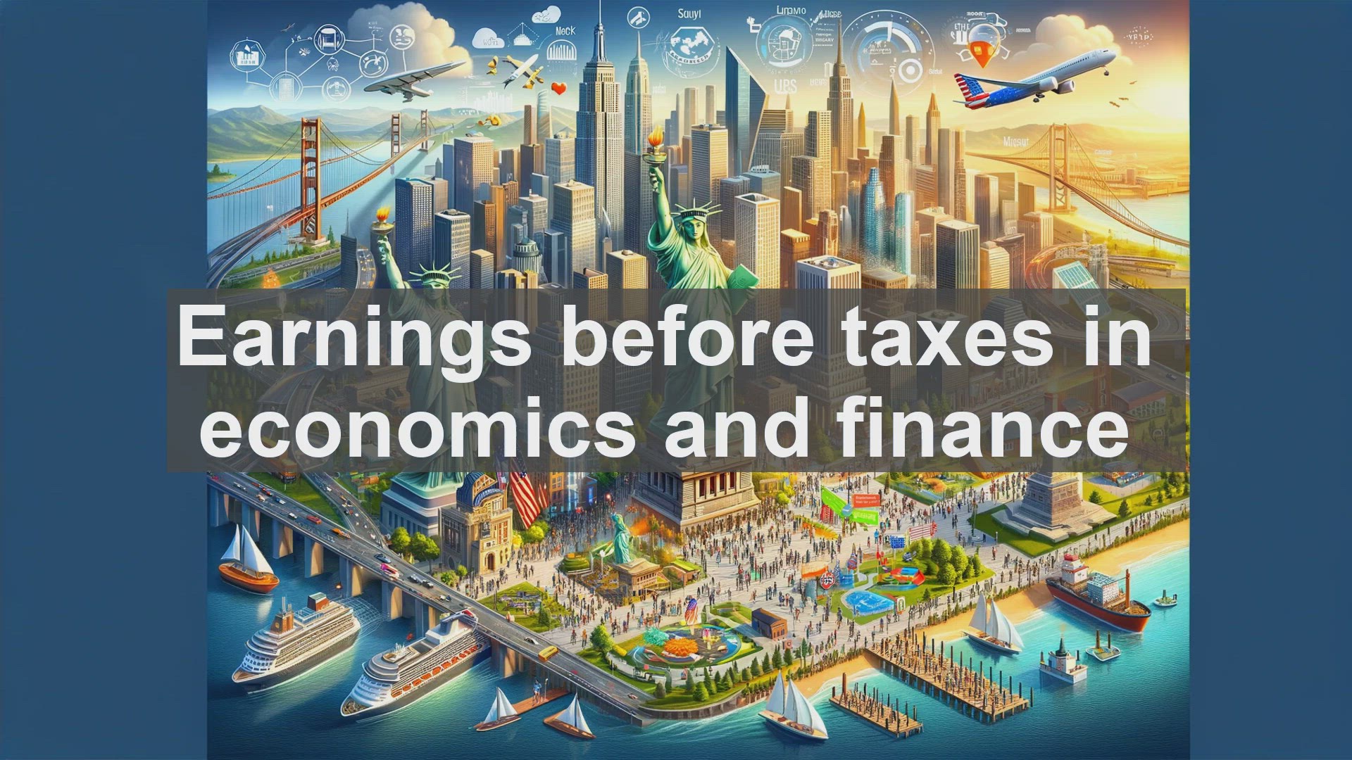 'Video thumbnail for Earnings before taxes in economics and finance'