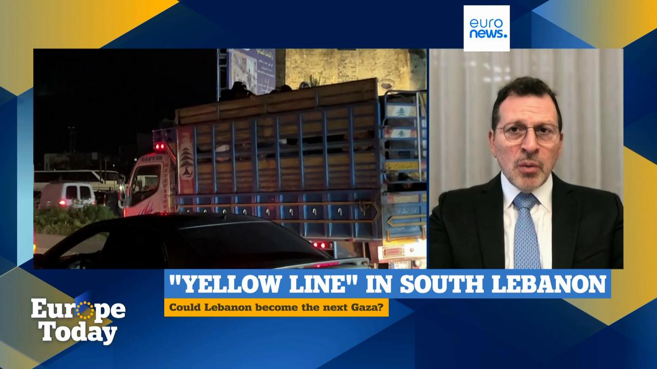 Video thumbnail for Israel and Hezbollah finding ways to go back to "pre-ceasefire modus operandi" - Lebanese Minister