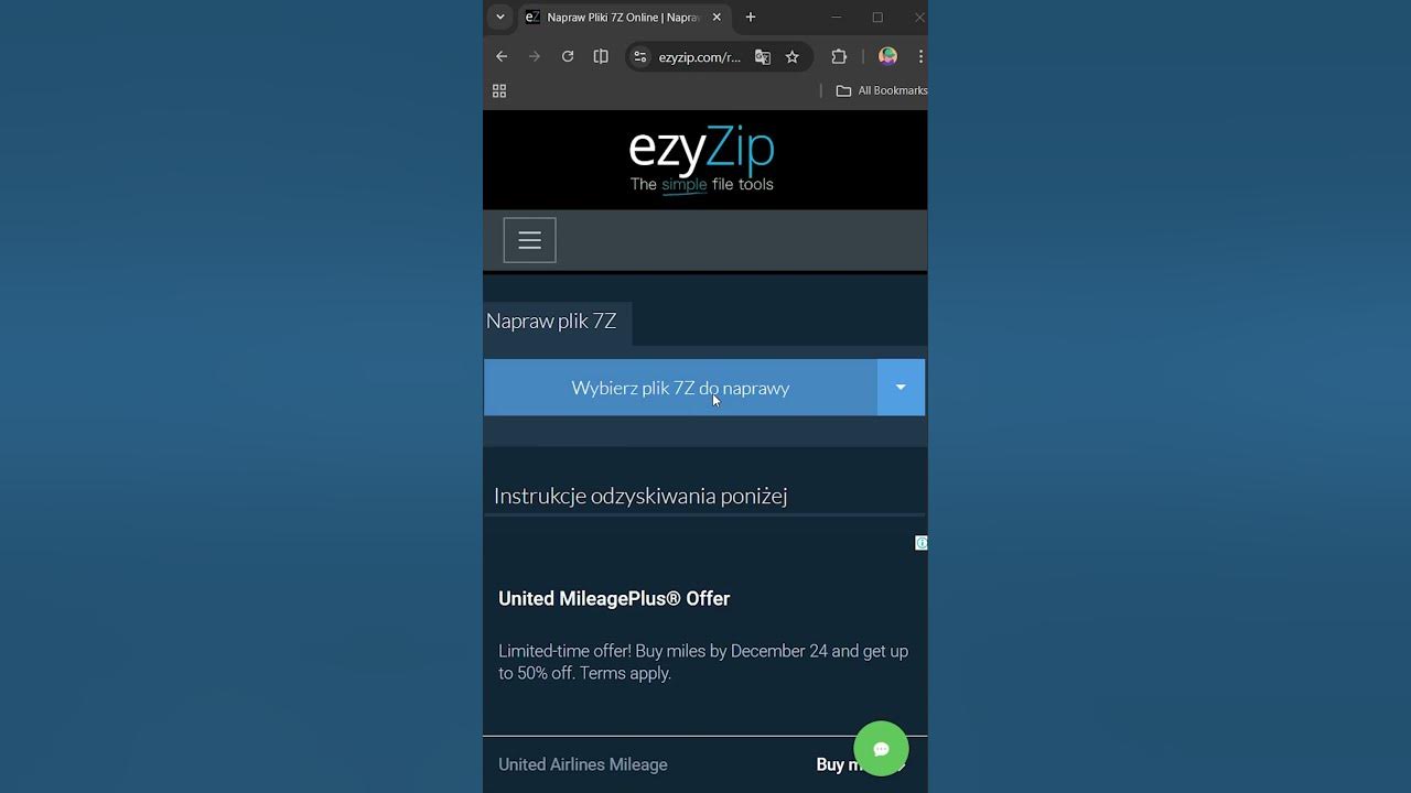 Video thumbnail for 📦 Jak Naprawić Uszkodzone Pliki 7Z Online Za Darmo | Bez Instalacji Oprogramowania
