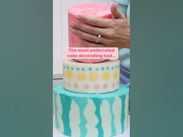 Video thumbnail for 7 cake decorating tricks using a TOOTHPICK! #cakedecorating  #cake