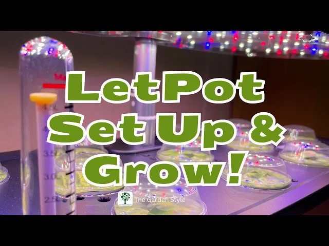 Video thumbnail for LetPot Set Up, Seed Sowing and Seedling Care #letpot #hydroponics #indoorhydroponics