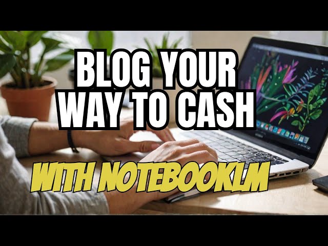 Video thumbnail for How To Make Money Blogging Using NotebookLM #makemoneyblogging #notebooklm