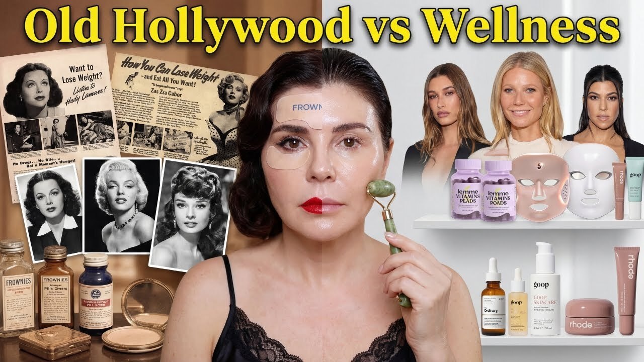 Video thumbnail for The Same Beauty Lie: Old Hollywood vs Modern Wellness