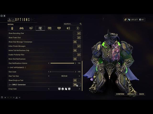 Video thumbnail for How To Customize Chat Appearance In Warframe