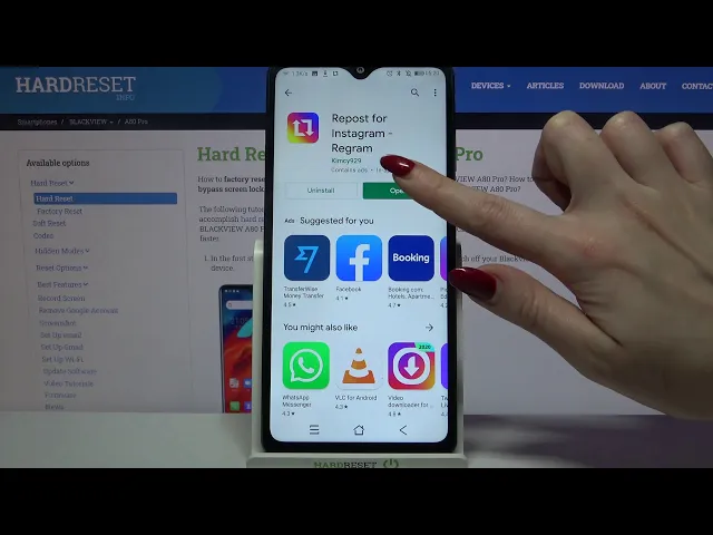 Video thumbnail for How to Download Pictures from Instagram in BLACKVIEW A80 Pro – Save Instagram Photos