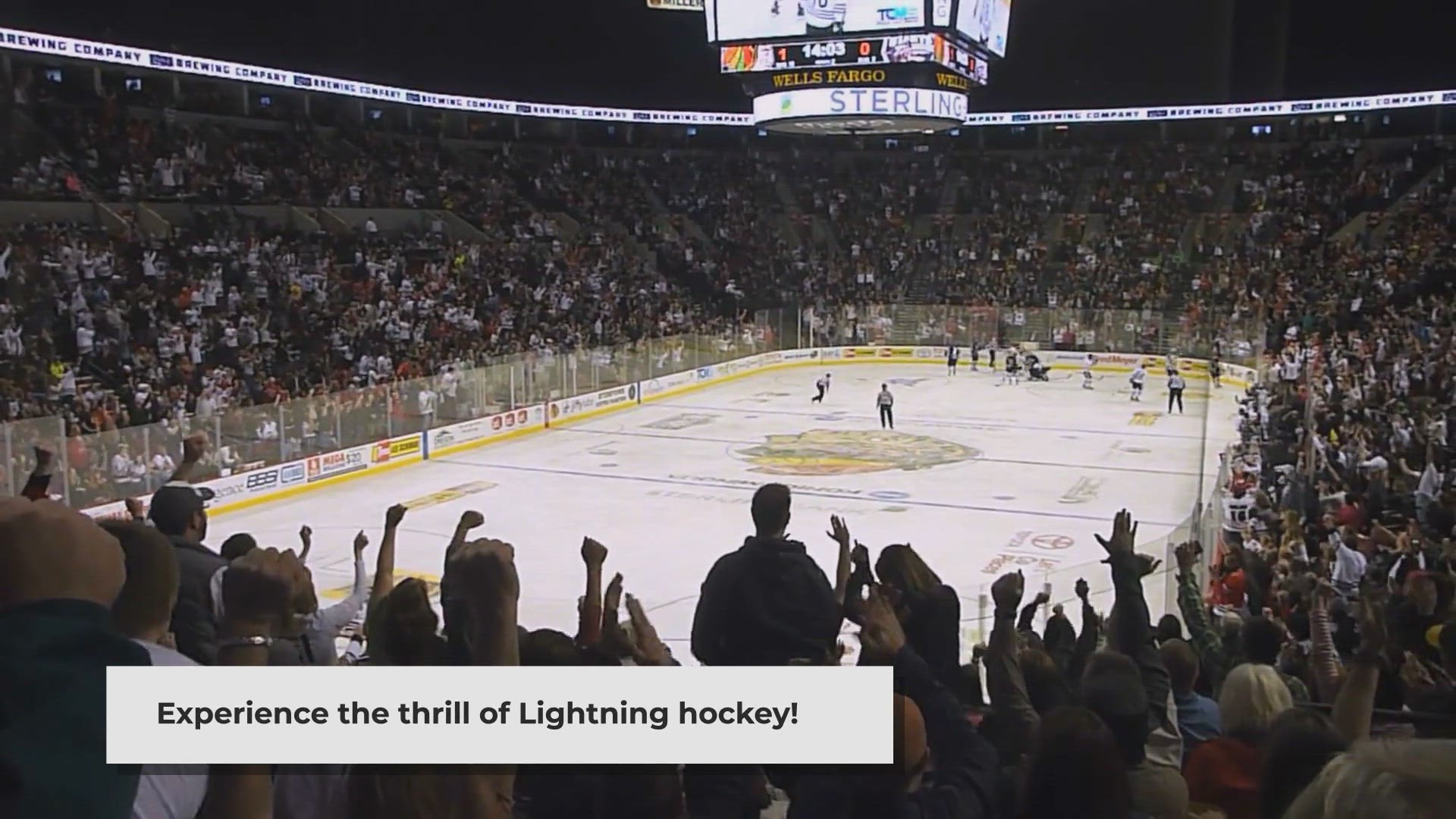 'Video thumbnail for Tampa Bay Lightning Hockey: Excitement at Amalie Arena'