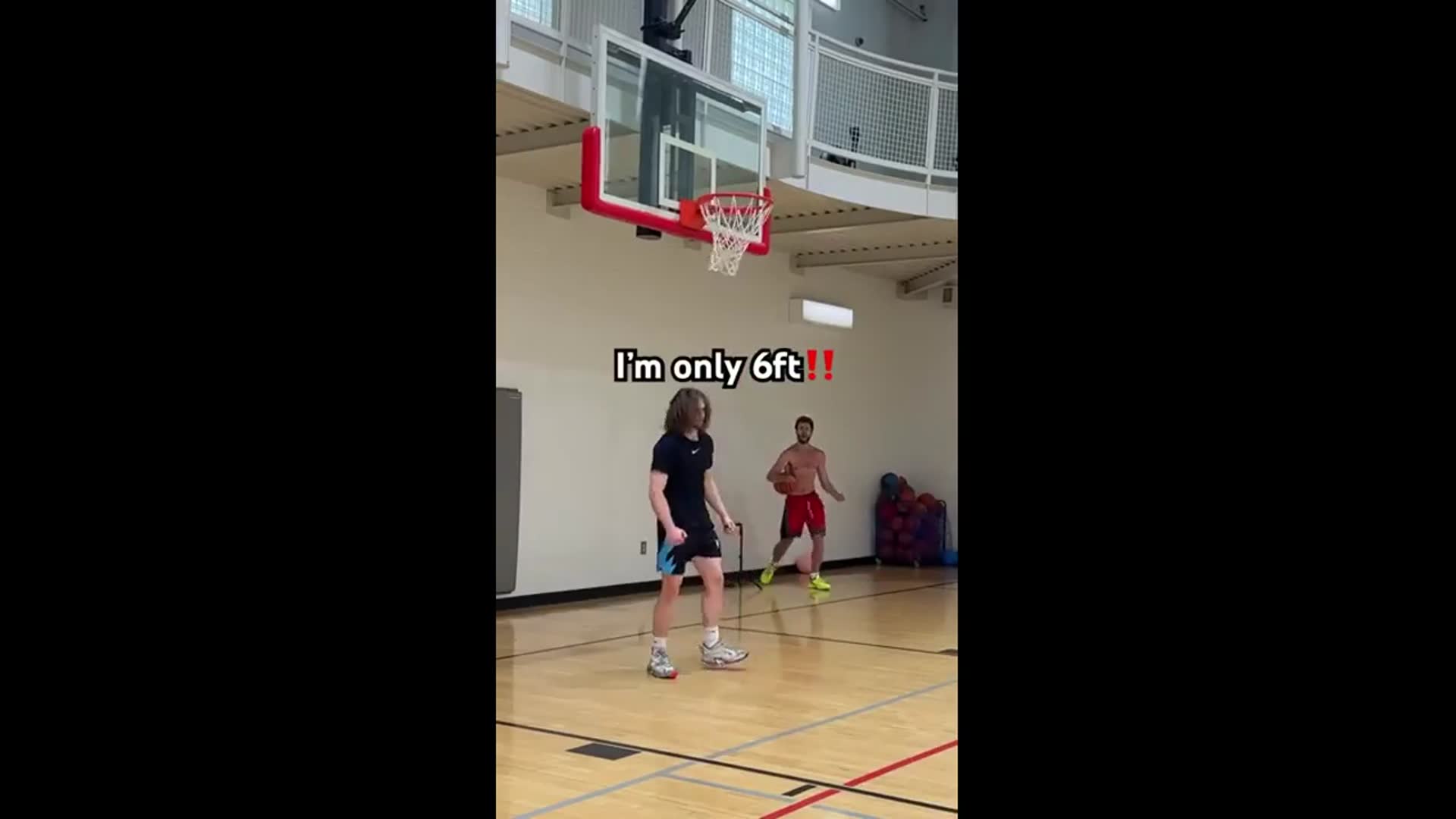 'Video thumbnail for travis reynolds: 6-foot dunk progression: insane jump gains!'