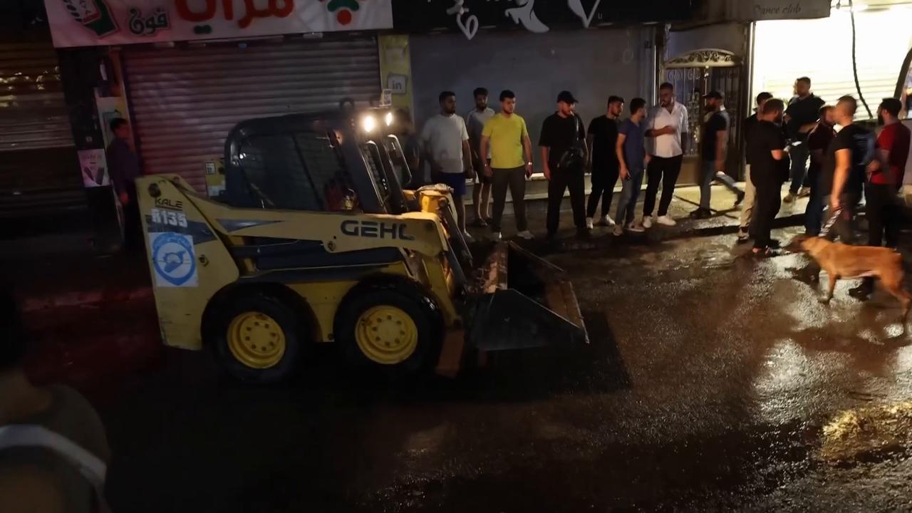 Video thumbnail for Syria: Two killed, 13 injured in passenger bus explosion in Jaramana, suburb of Damascus: SANA (2).