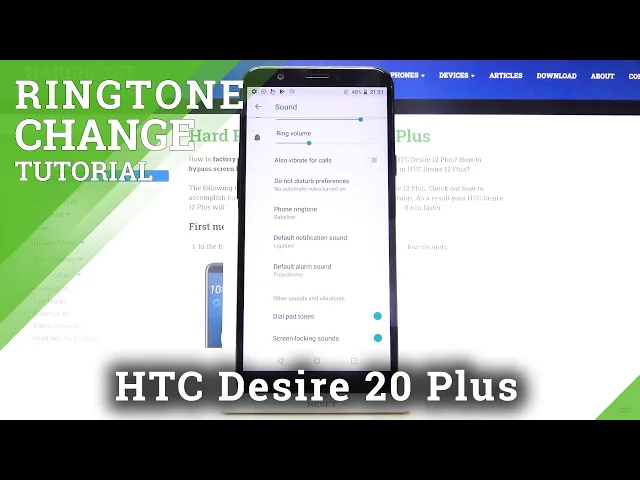 Video thumbnail for How to Set Up Ringtone in HTC Desire 12 Plus – Adjust Sound of Incoming Calls & Messages