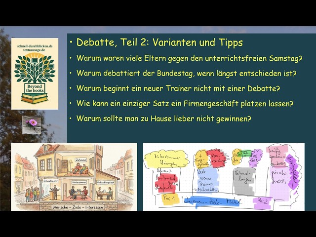 Video thumbnail for Debatte, Teil 2: Wo fällt eigentlich die Entscheidung? Schaufenster, Hinterzimmer, Verhandlungstisch