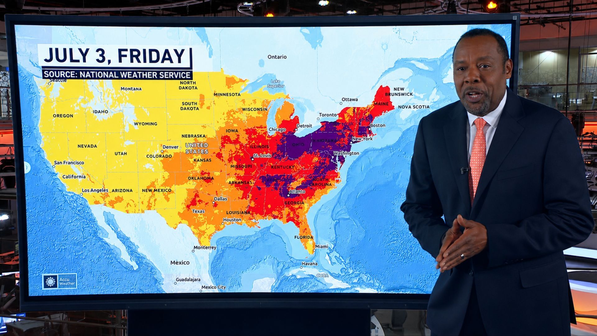 Video thumbnail for What is a heat dome? The US heatwave explained