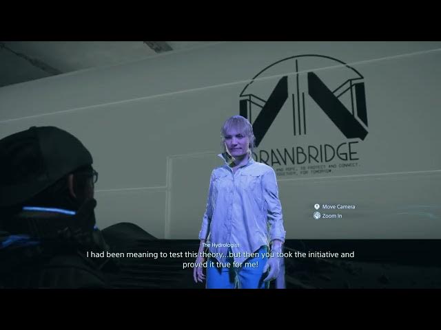 Video thumbnail for Death Stranding 2 - Episode 7: Heartman's Lab: Talk To The Hydrologist: Gives Hotspring Digger