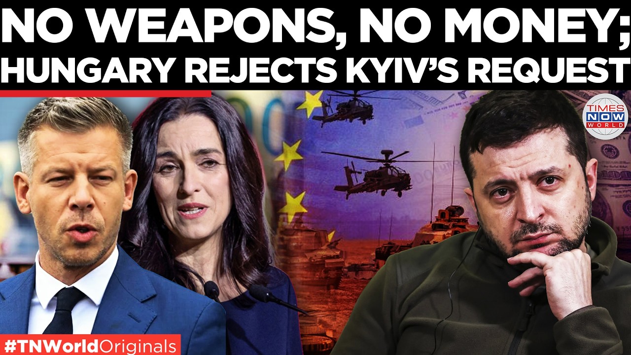 Video thumbnail for HUNGARY REJECTS EU: Refuses Weapons & Loan Support To Ukraine, Defies Brussels Over €90b Loan